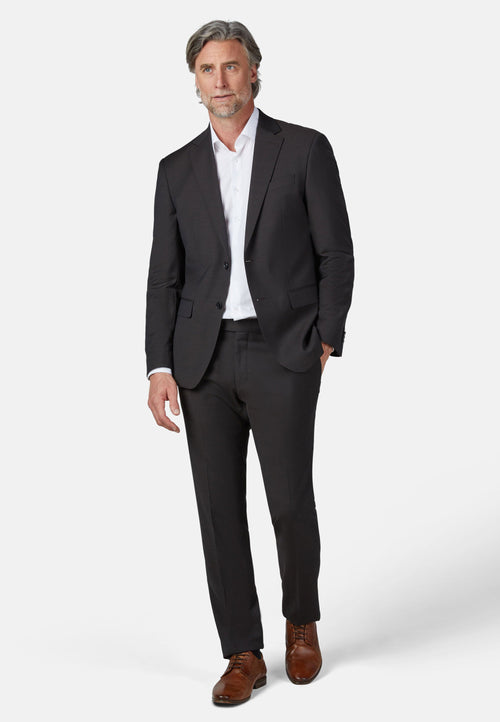 ANZUG MODERN FIT – Schwarzbraun – Ansicht 6