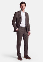 MIX & MATCH JERSEY SAKKO MODERN FIT – Braun – Ansicht 6