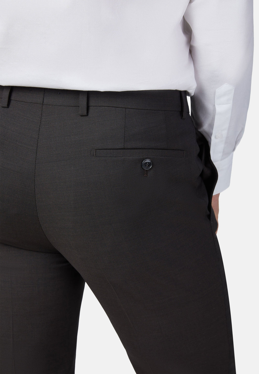 ANZUG MODERN FIT – Schwarzbraun – Ansicht 10