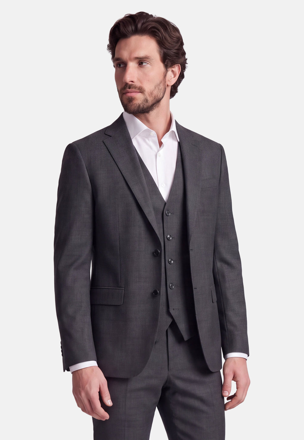MIX & MATCH WESTE MODERN FIT – Dunkelgrün – Ansicht 1