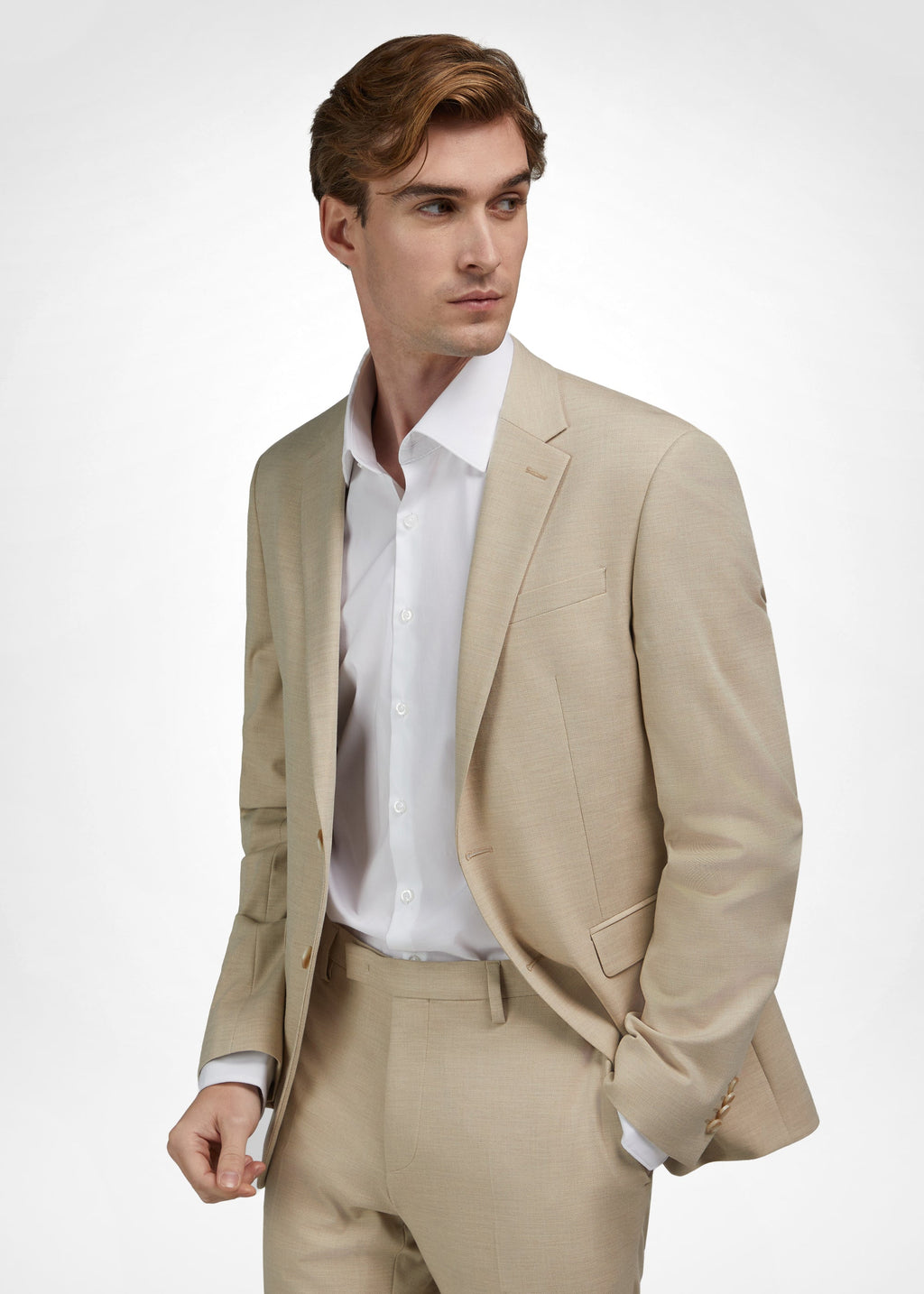 Anzug Shape Fit - Sand