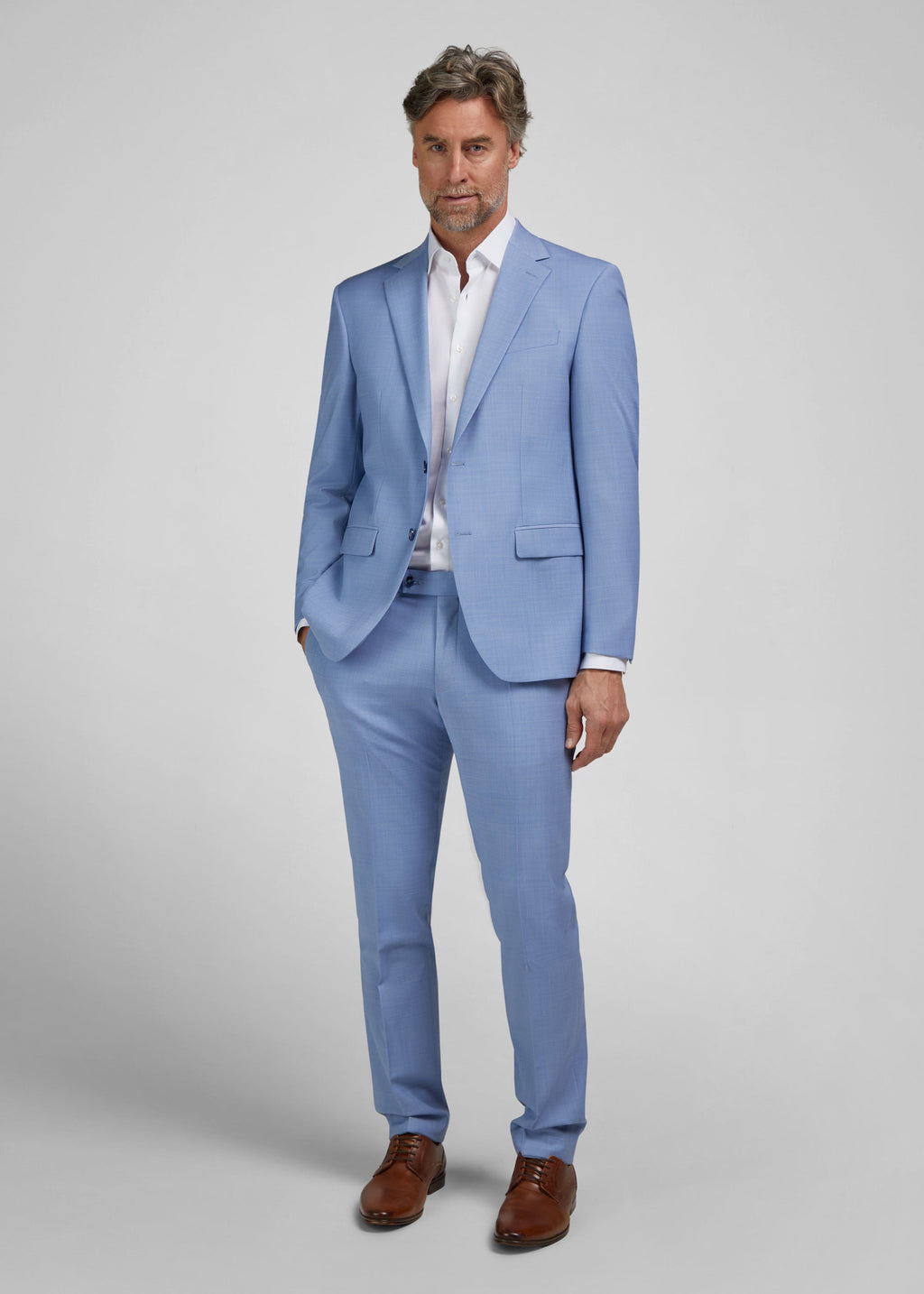 Anzug Modern Fit - Hellblau