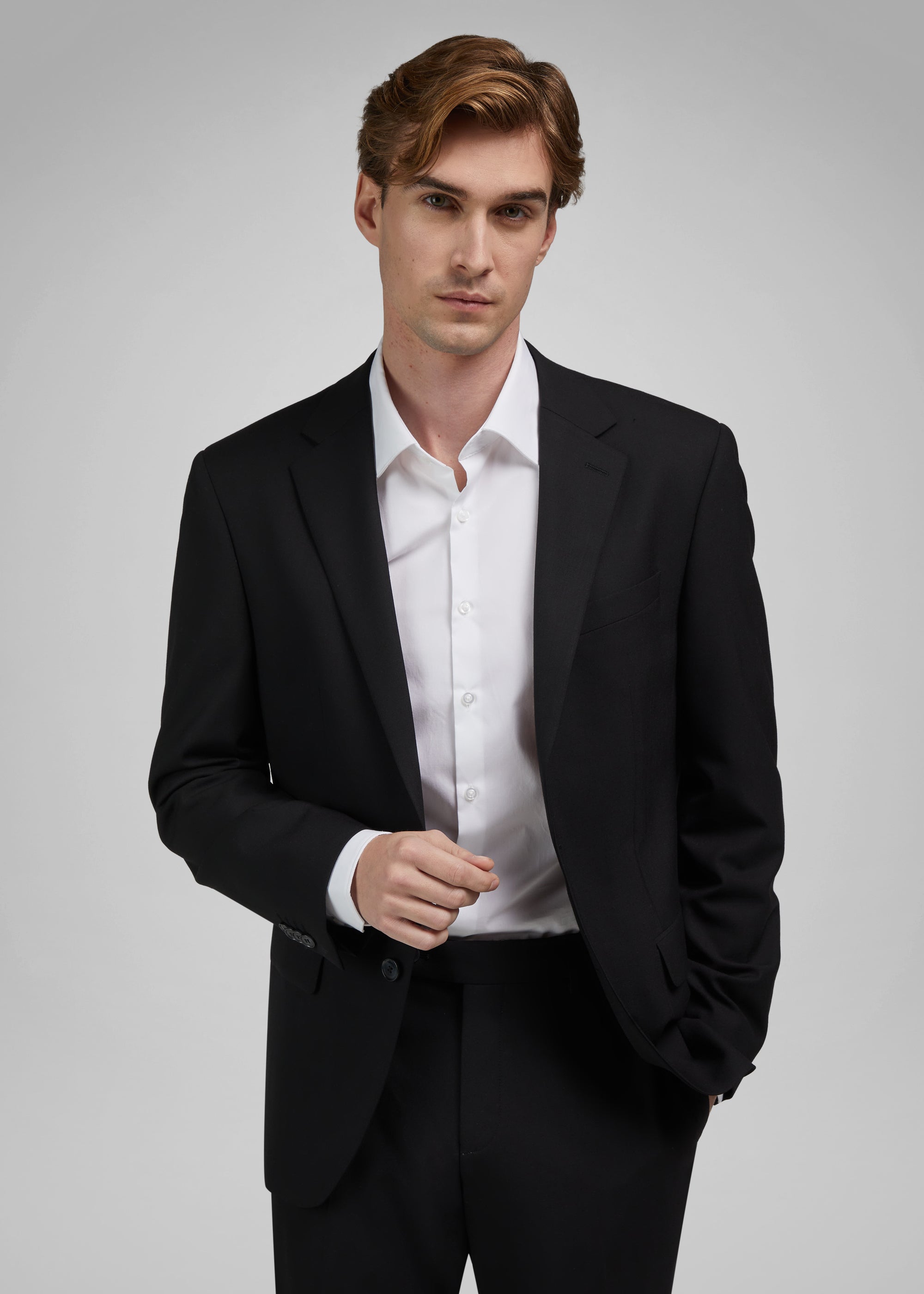 Anzug Modern Fit - Schwarz