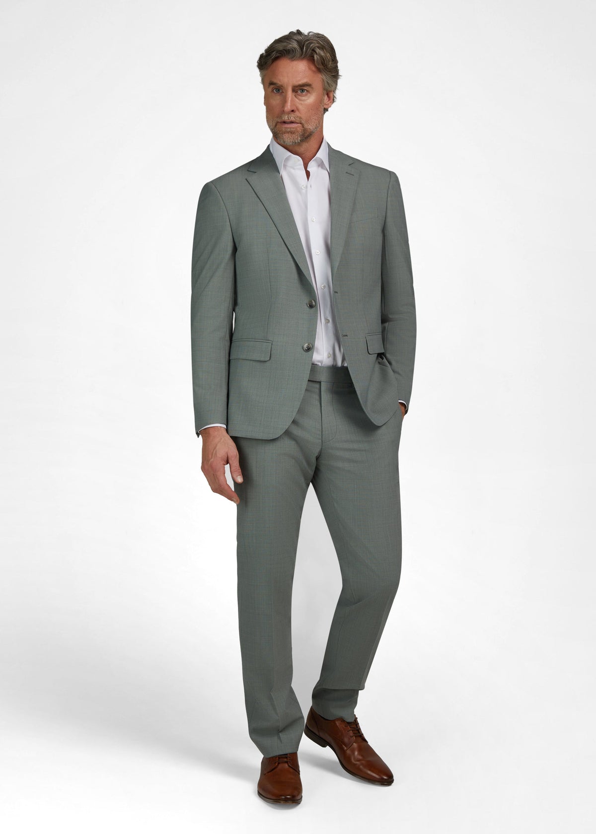 Anzug Modern Fit - Grün