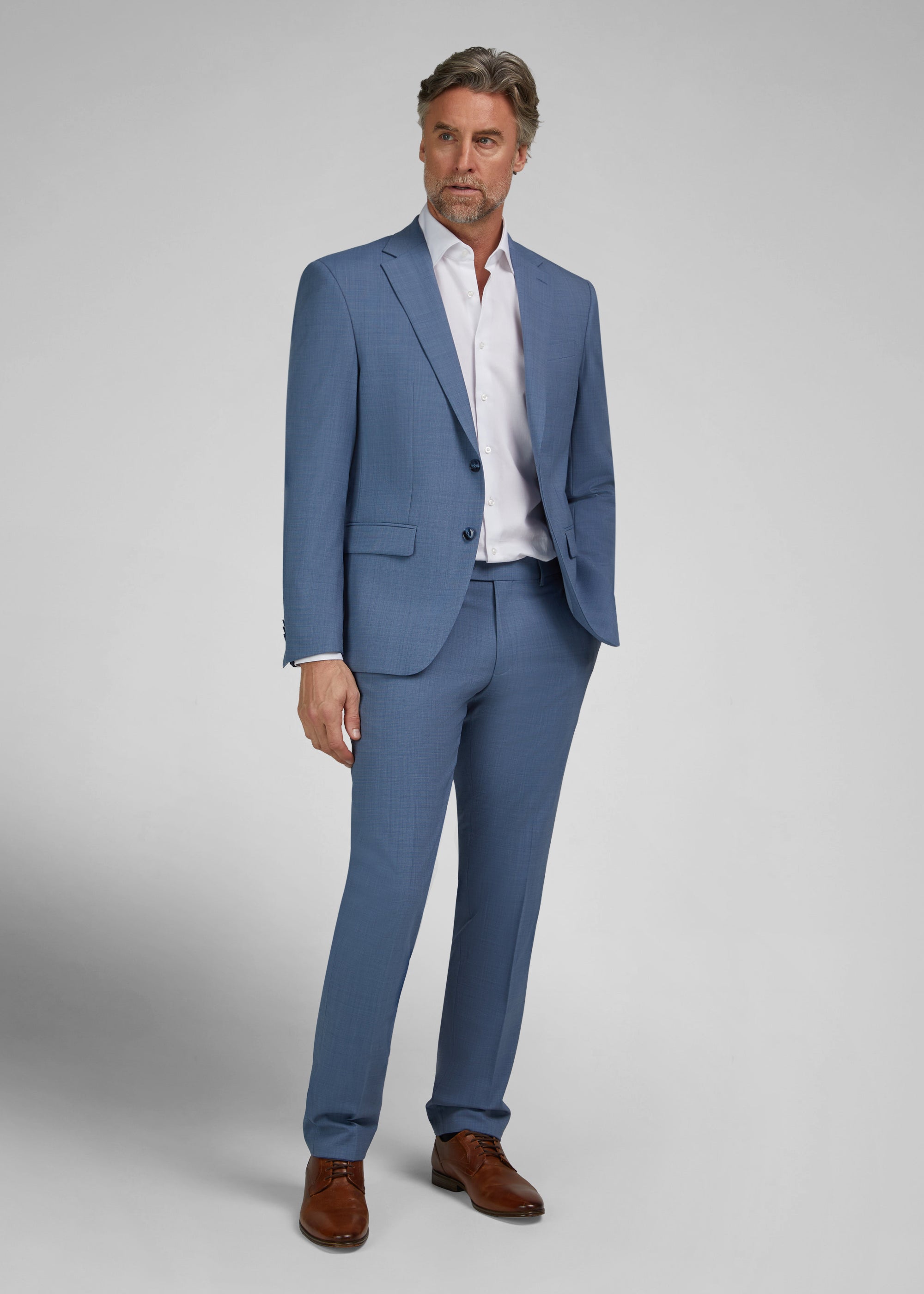 Anzug Modern Fit - Stahlblau