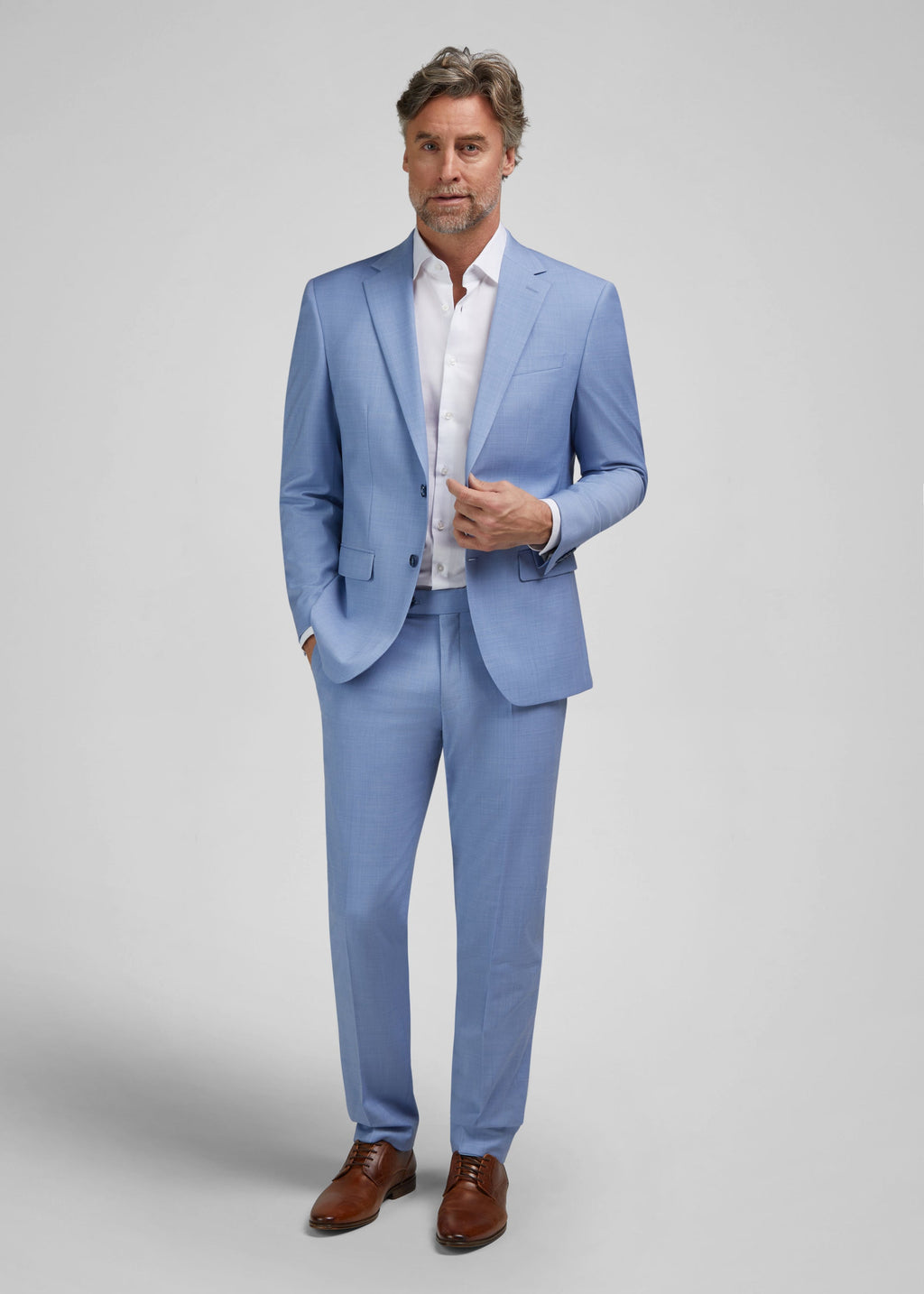 Anzug Modern Fit - Hellblau