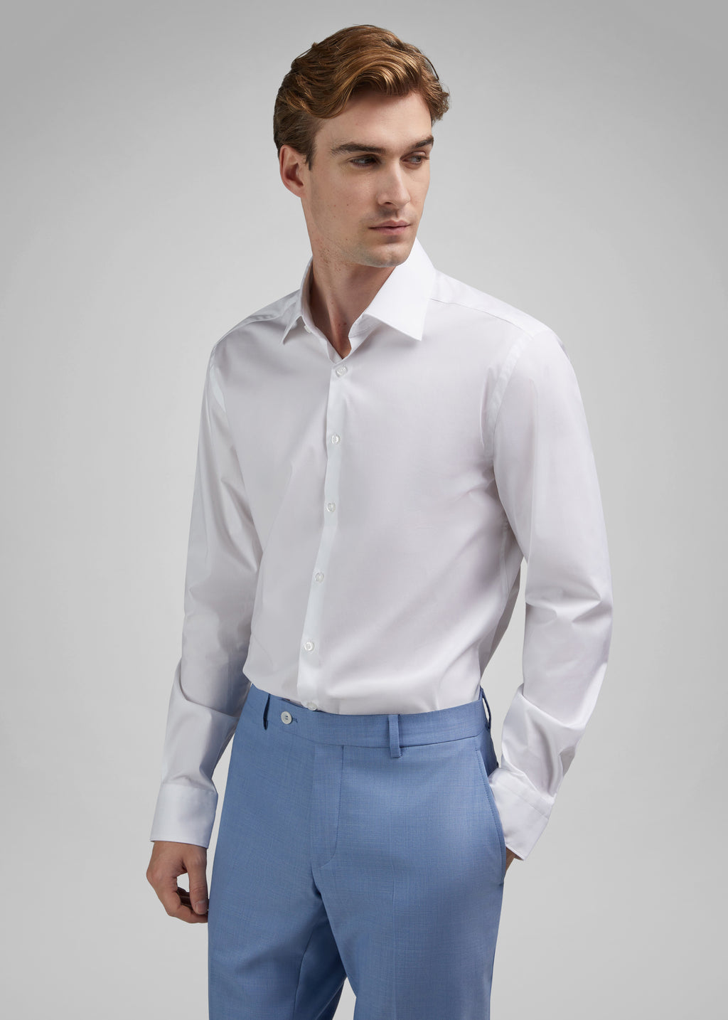 ROBE KENT À OURLET SIMPLE