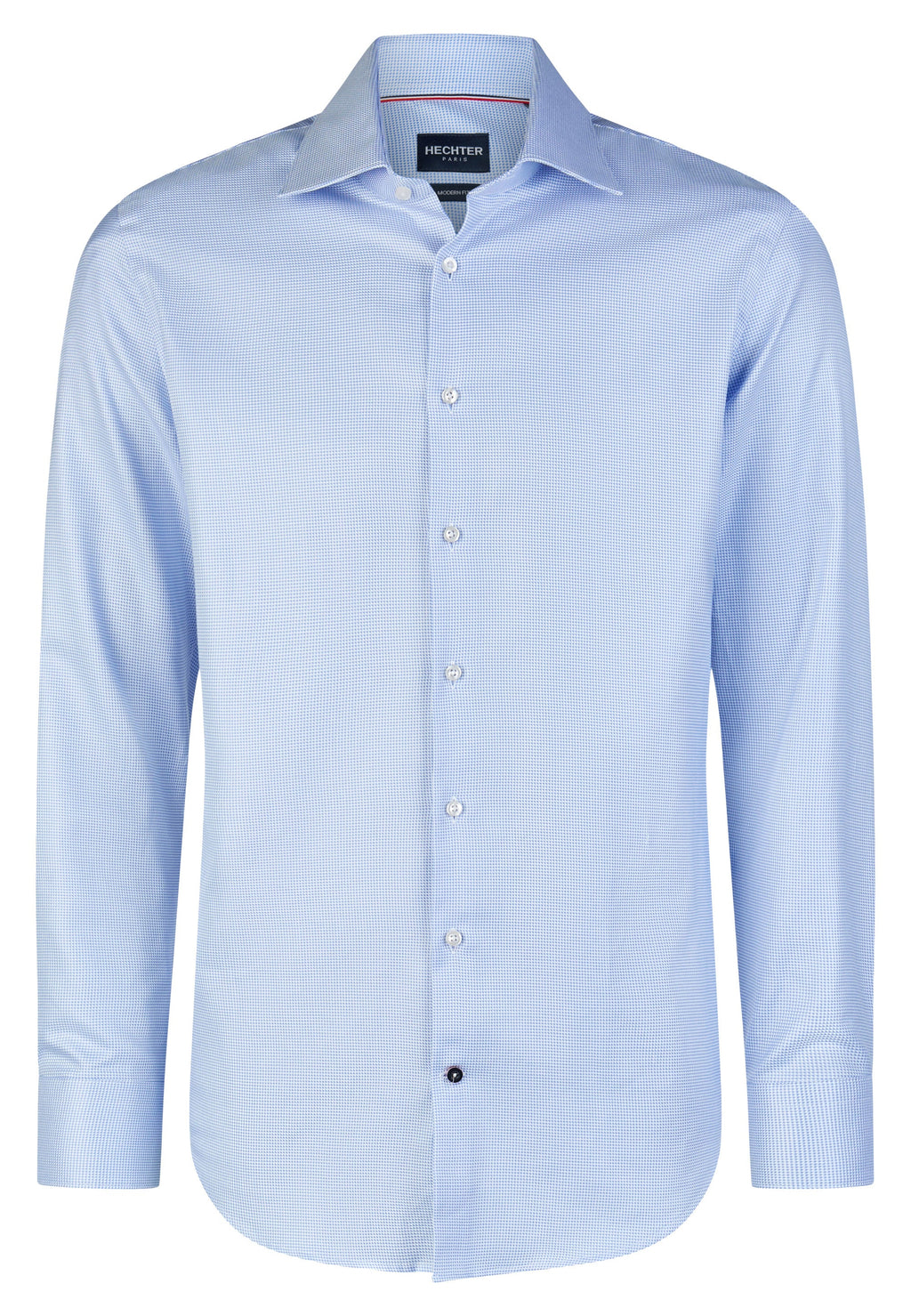 CITY HEMD MODERN FIT – Stahlblau – Ansicht 4