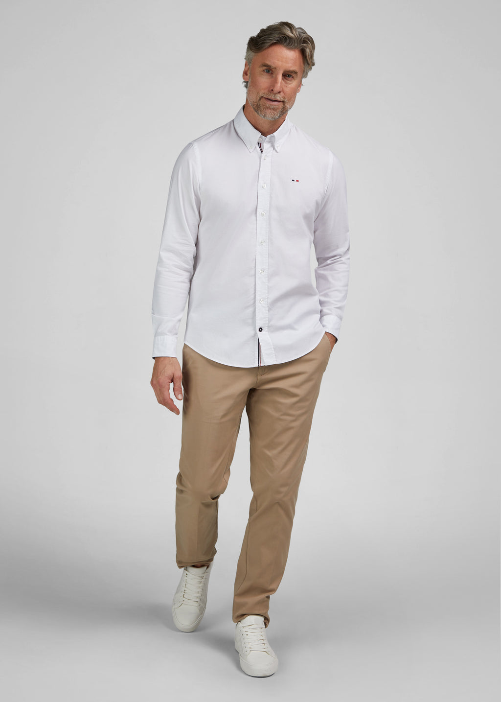 MF DÉTENTE EN BAS DE CHEMISE EN MAILLE DE COTON