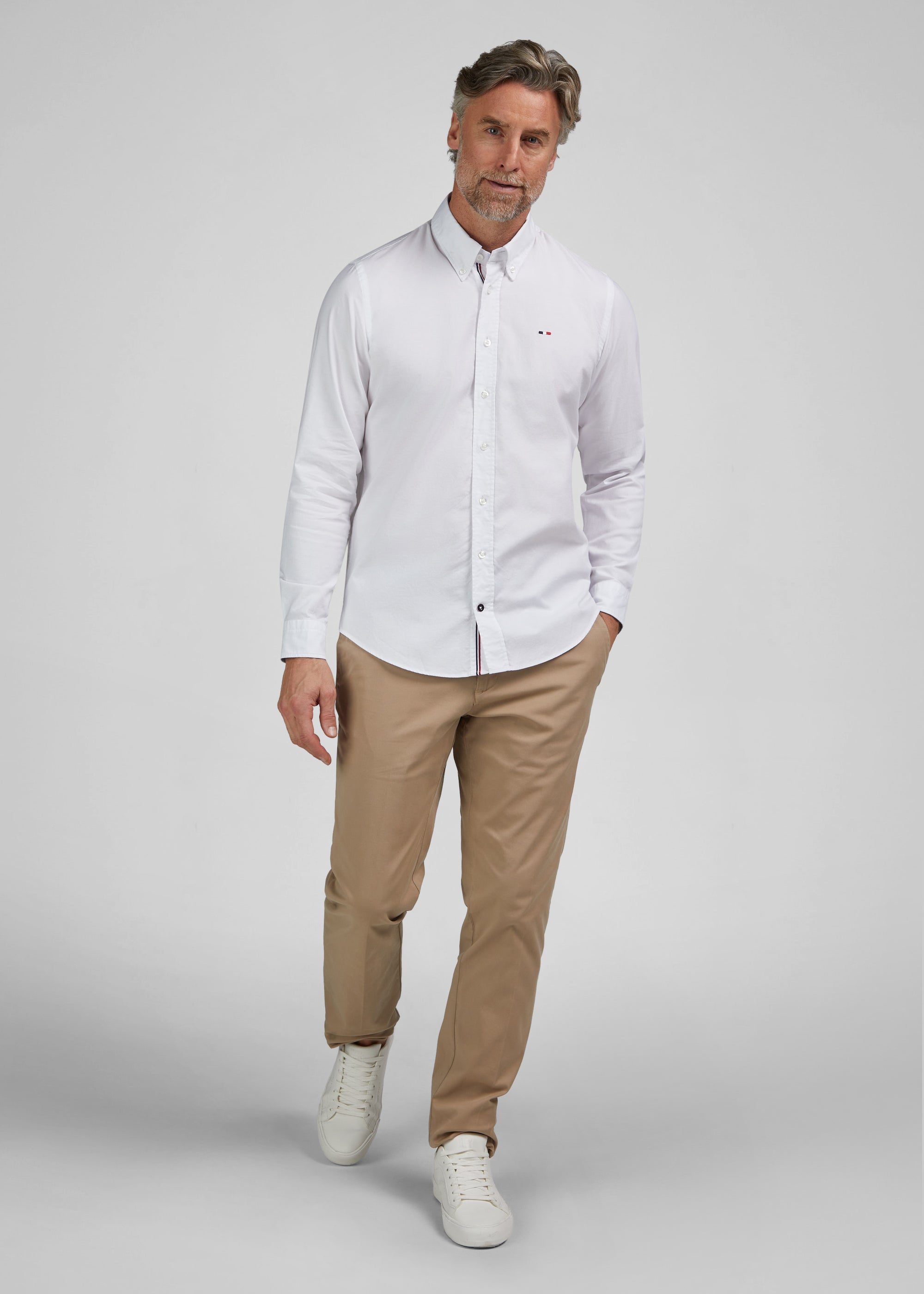 MF DÉTENTE EN BAS DE CHEMISE EN MAILLE DE COTON