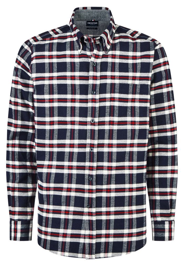 CHEMISE EN FLANELLE COUPE DROITE