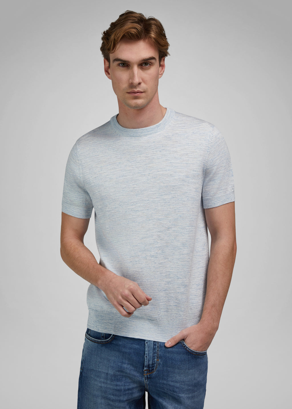 T-SHIRT EN TRICOT