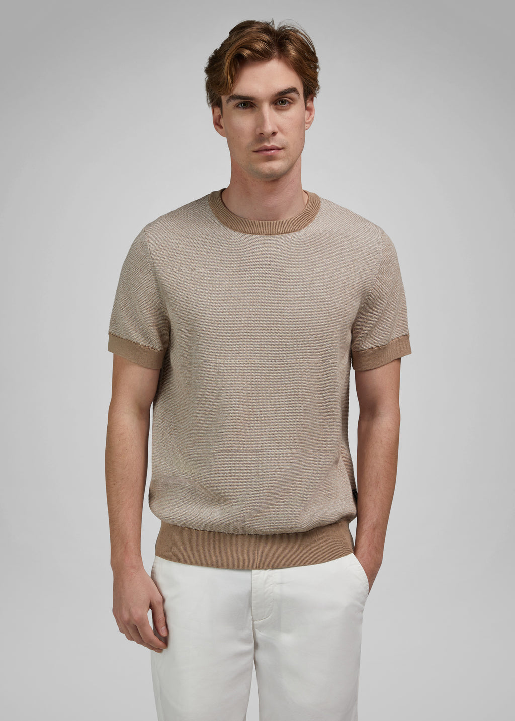 T-SHIRT EN TRICOT