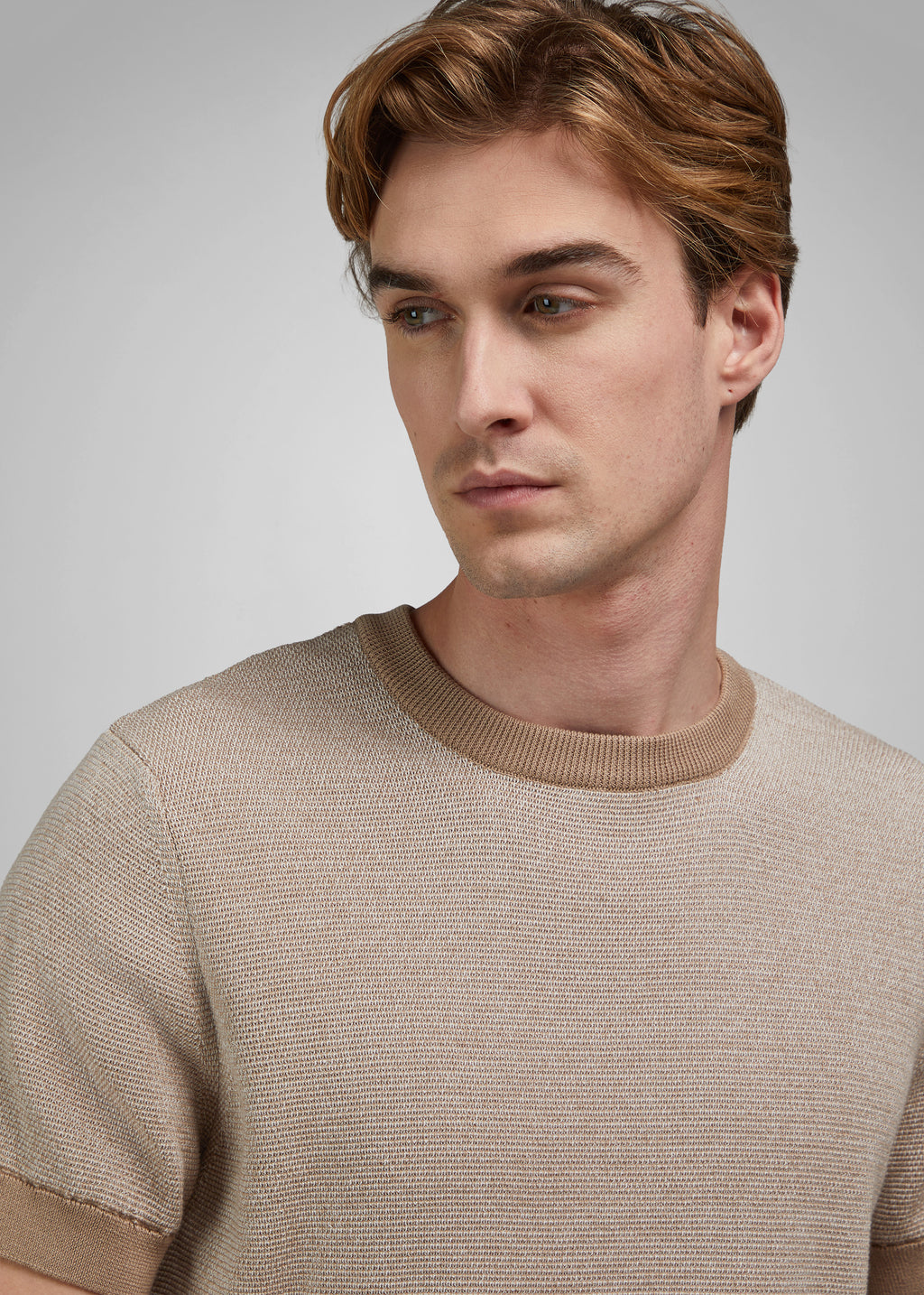 T-SHIRT EN TRICOT