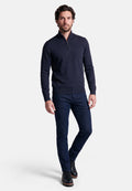 STRICK ZIP TROYER – Mitternachtsblau – Ansicht 6
