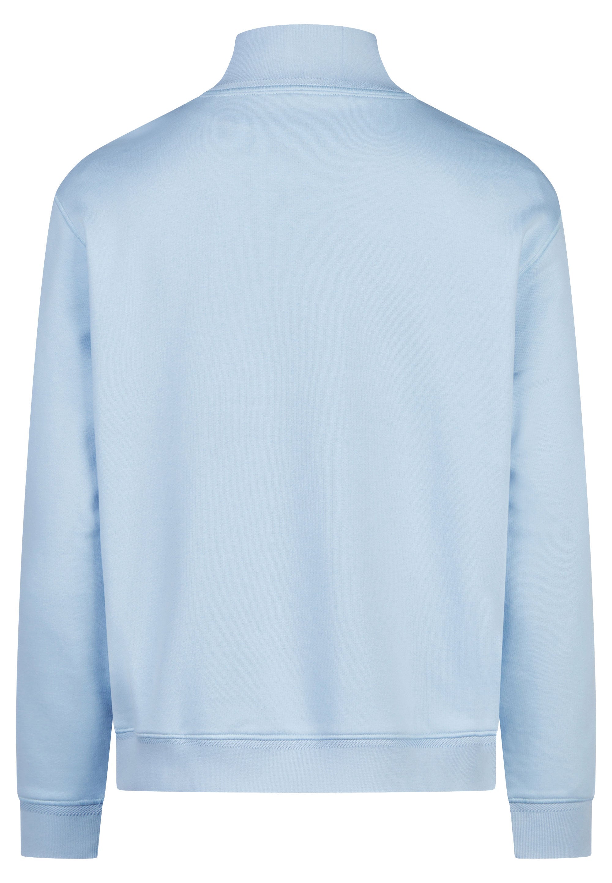 ZIP TROYER SWEAT – Hellblau – Ansicht 5