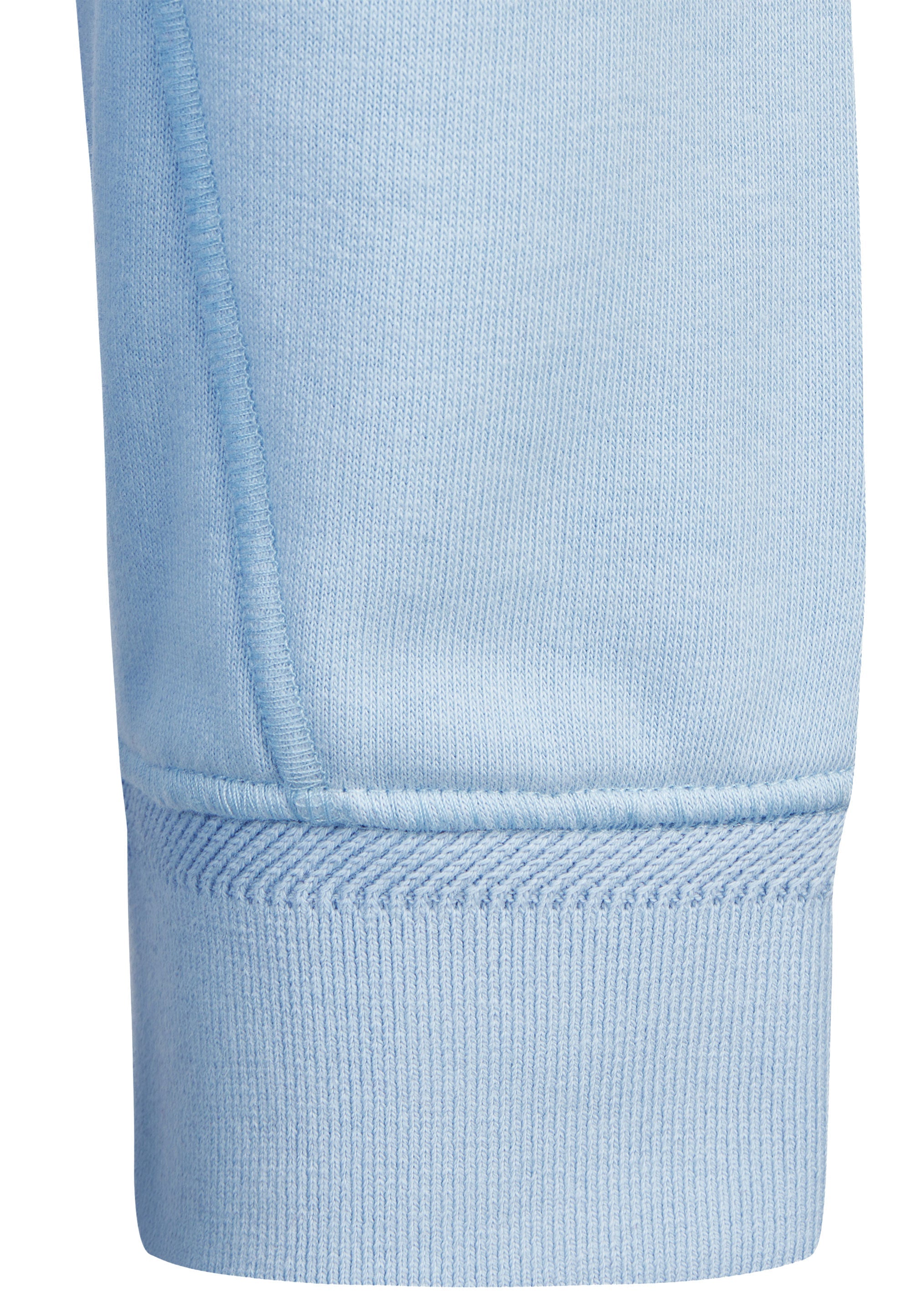 ZIP TROYER SWEAT – Hellblau – Ansicht 8