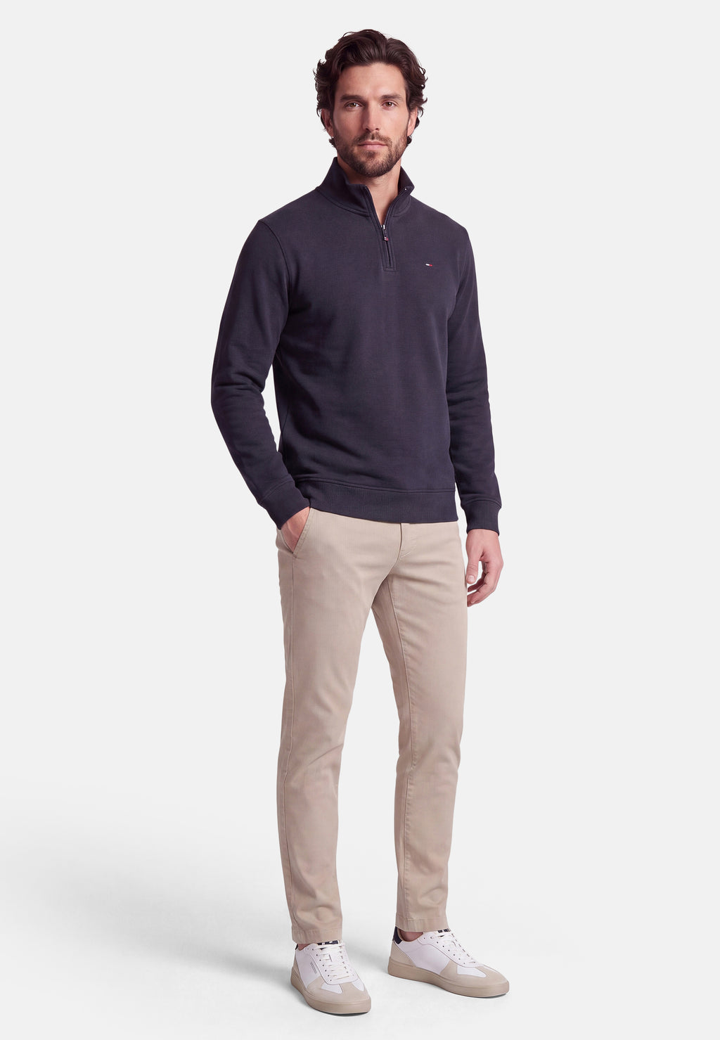 ZIP TROYER SWEAT