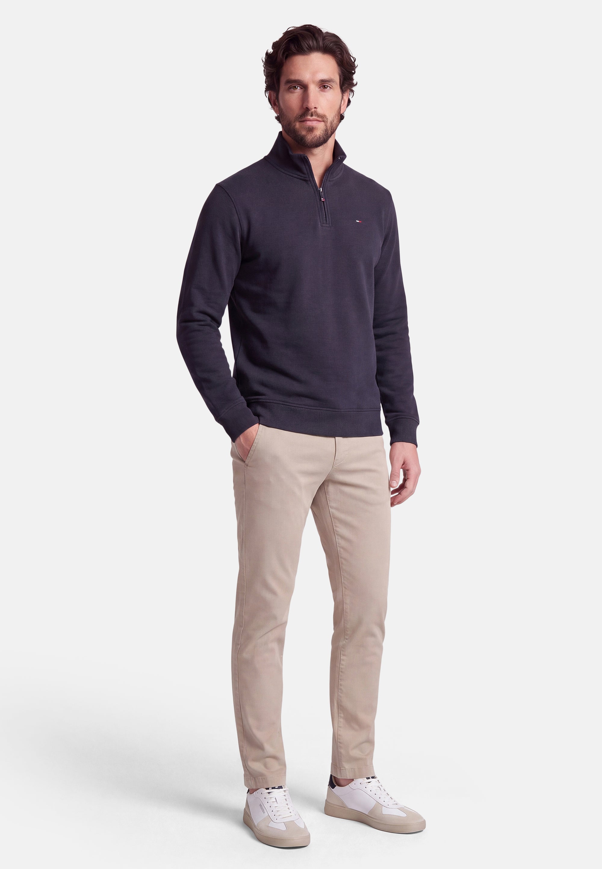ZIP TROYER SWEAT