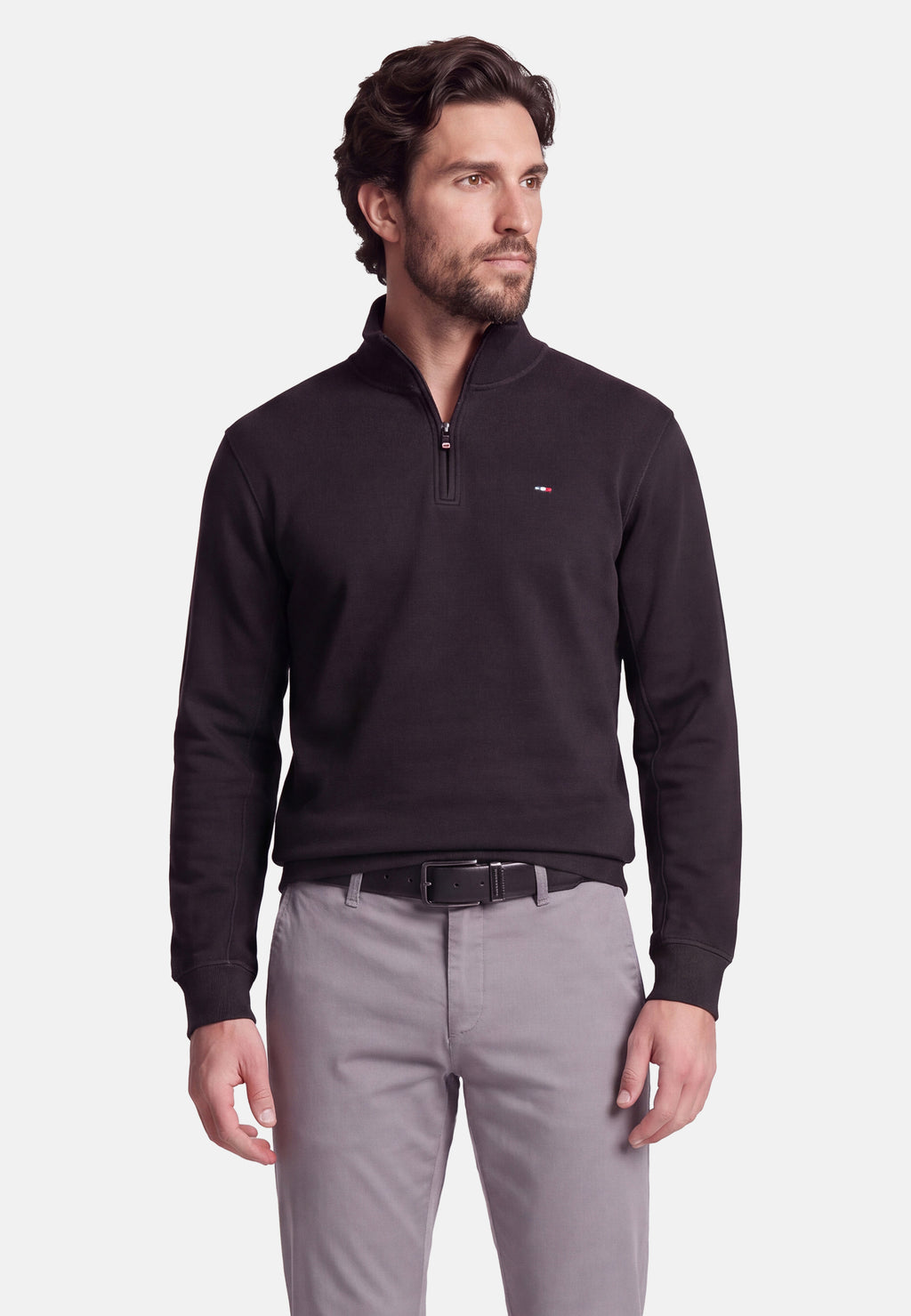 ZIP TROYER SWEAT