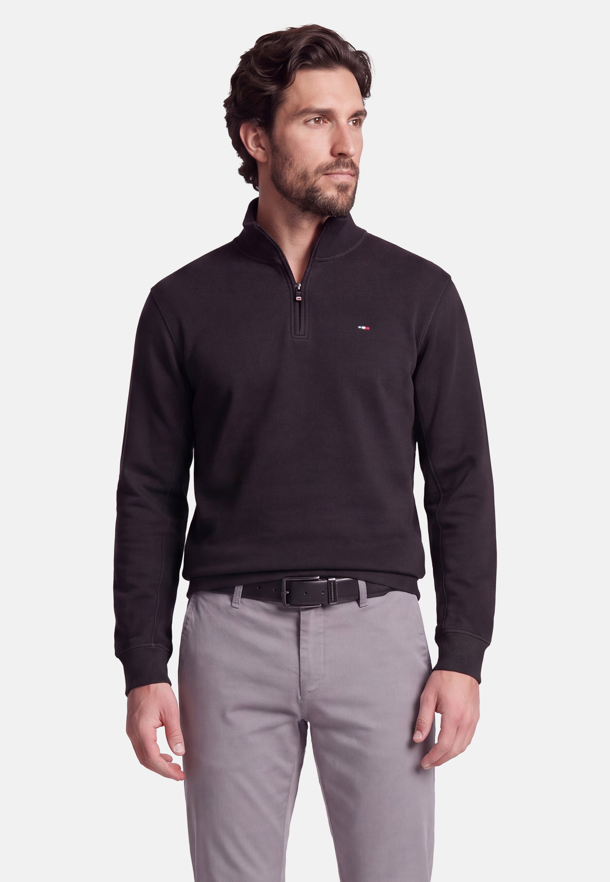 ZIP TROYER SWEAT