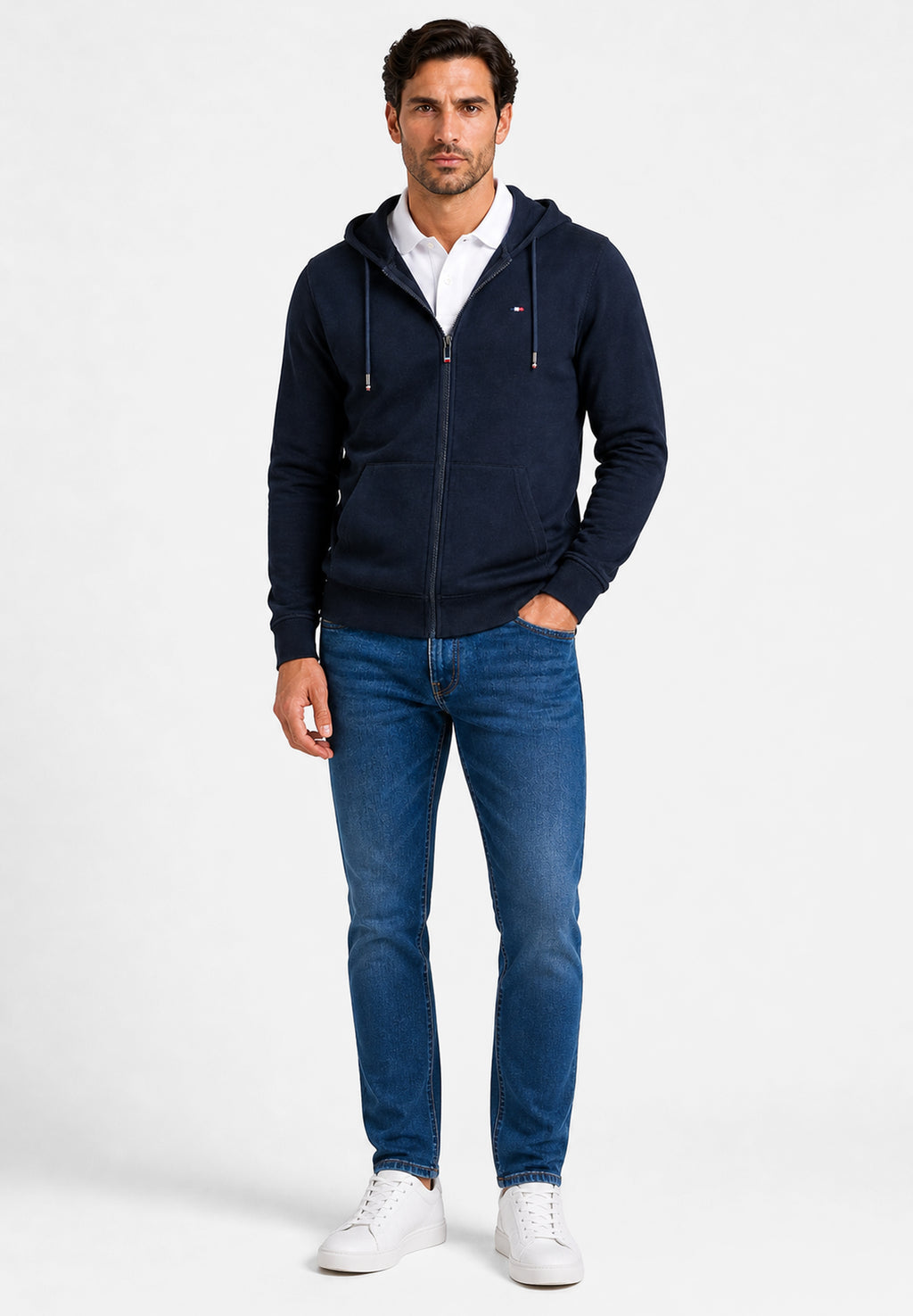 Veste zippée en molleton
