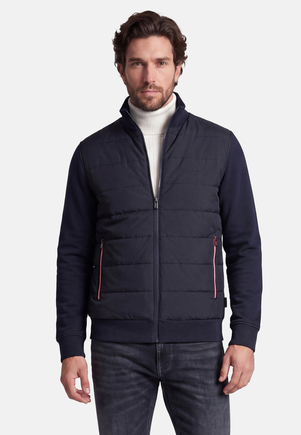 ZIP SWEATJACKE STEHKRAGEN