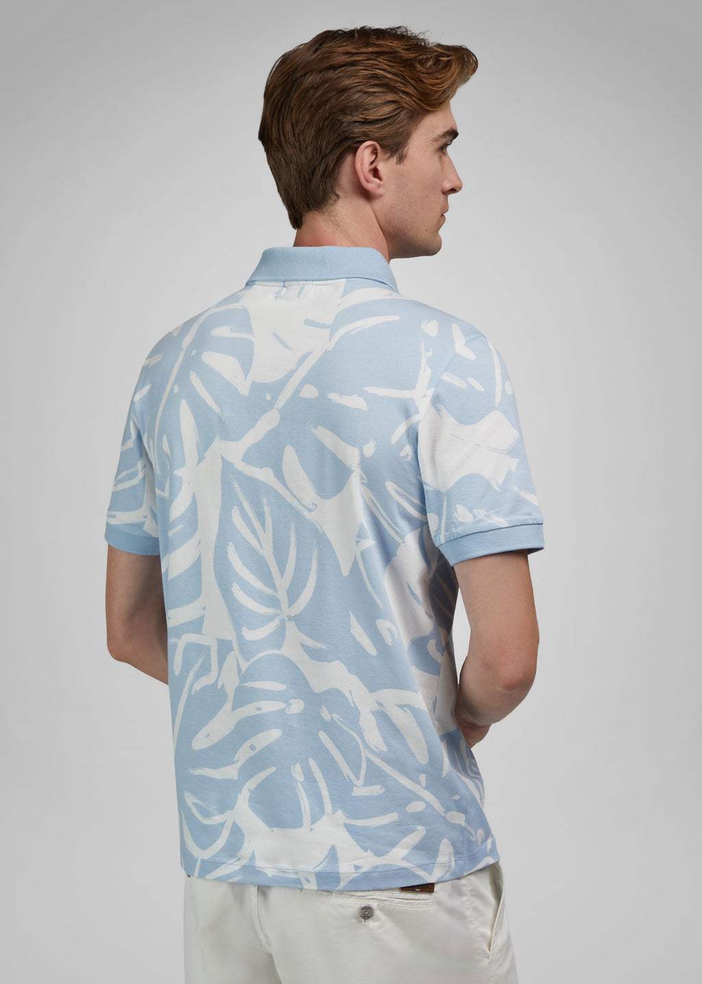 POLO JERSEY IMPRIMÉ
