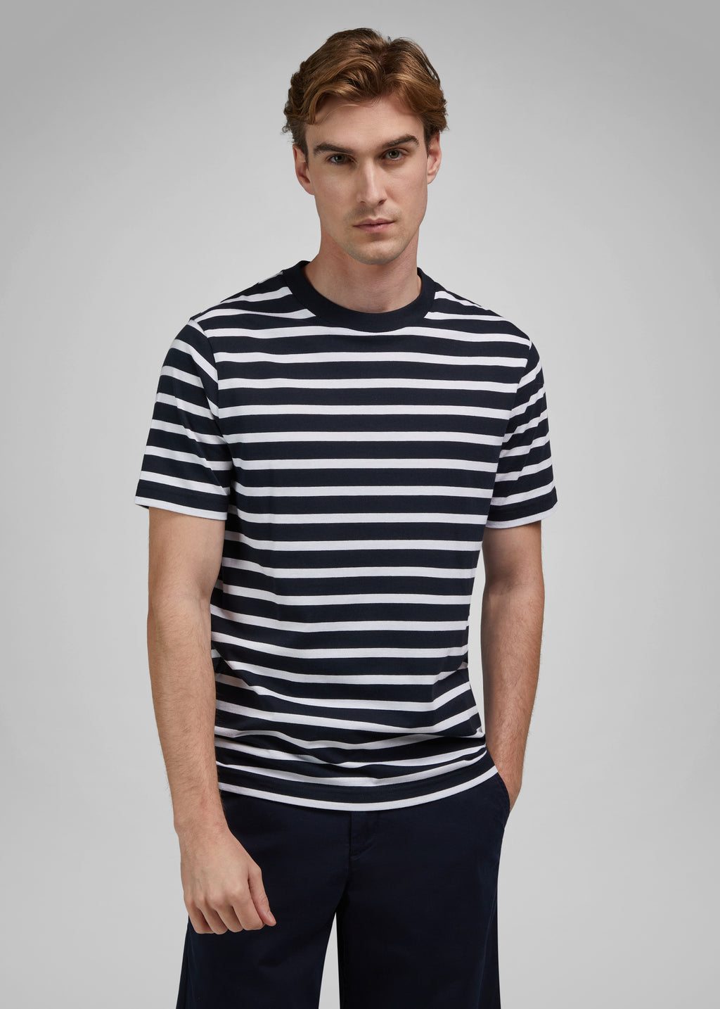 T-SHIRT MARINIÈRE JERSEY