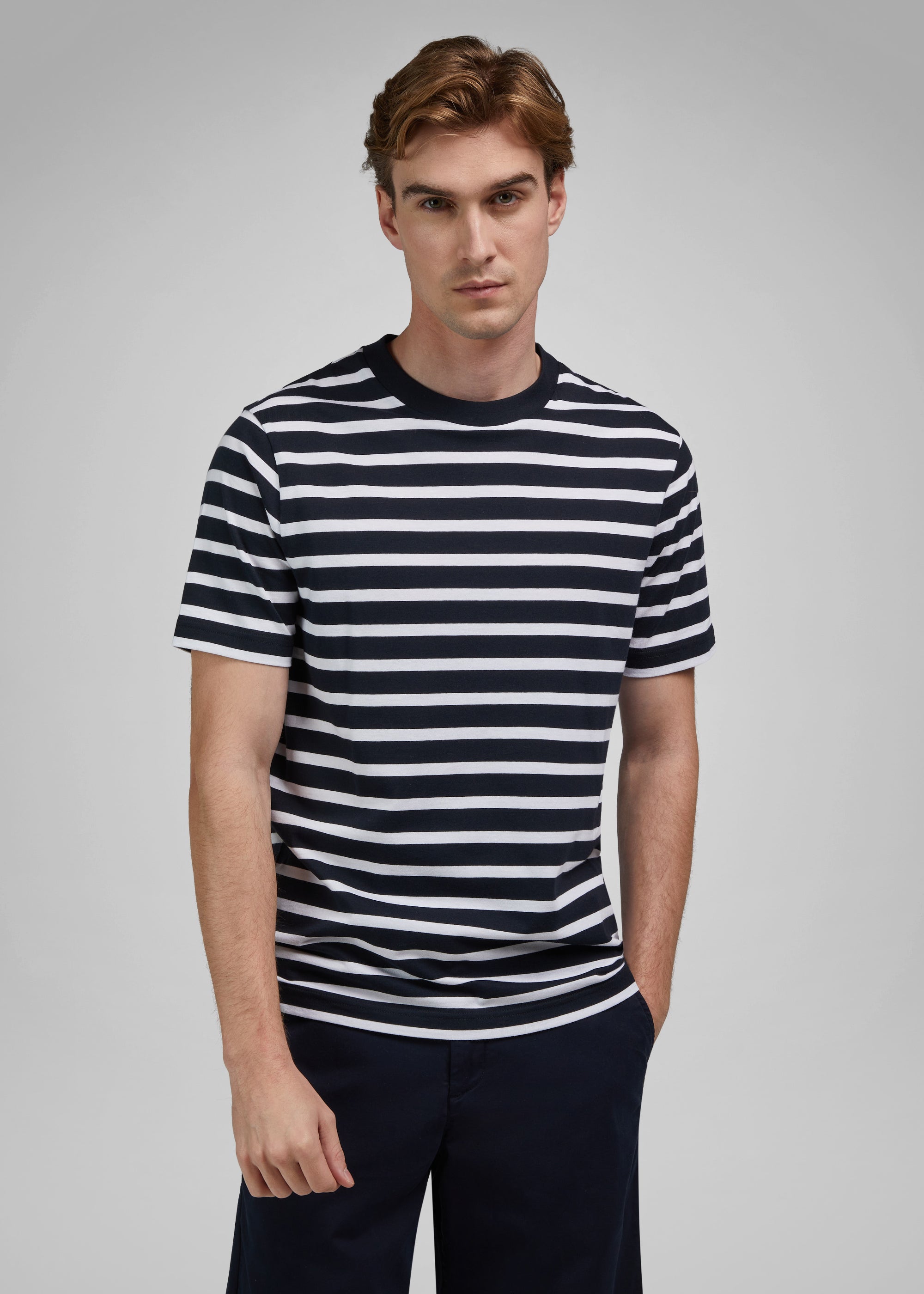 T-SHIRT MARINIÈRE JERSEY