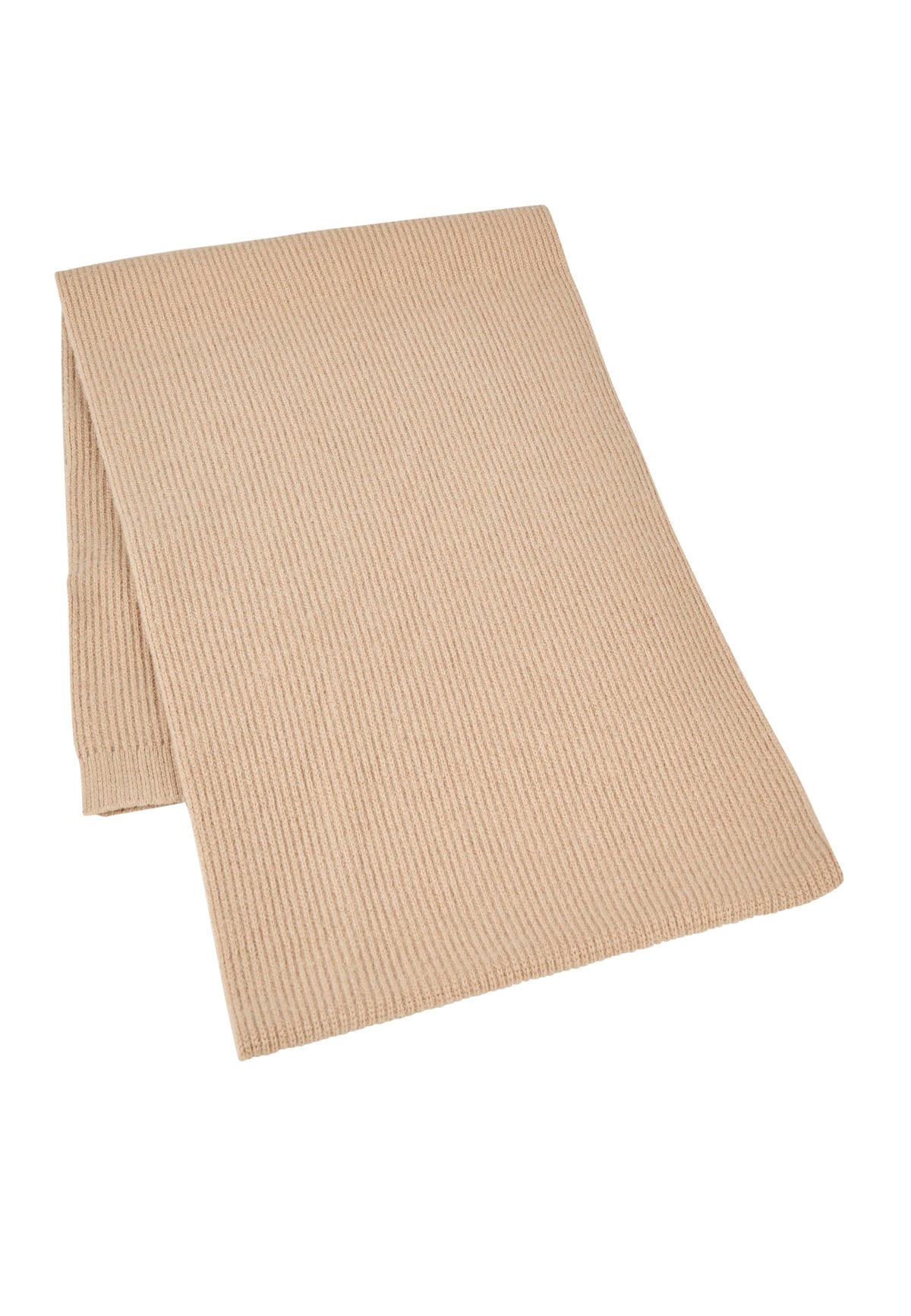 HECHTER PARIS Strickschal 80060-162814-430 Camel ausgebreitet