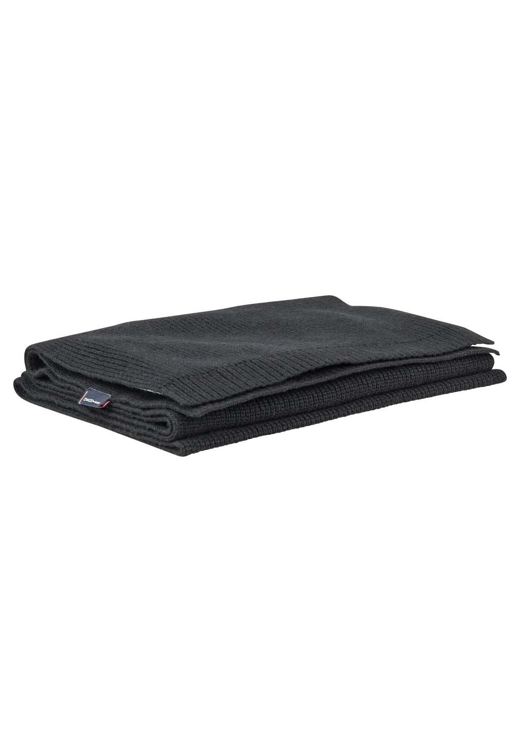 HECHTER PARIS Strickschal 80060-162814-990 Schwarz gefaltet