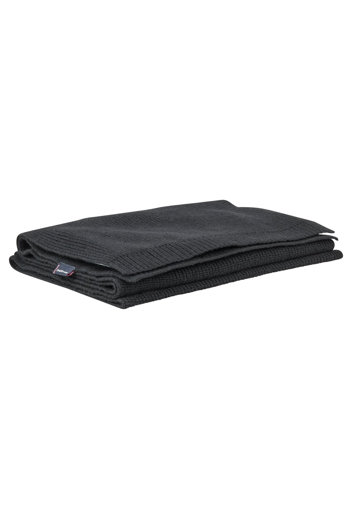 HECHTER PARIS Strickschal 80060-162814-990 Schwarz gefaltet