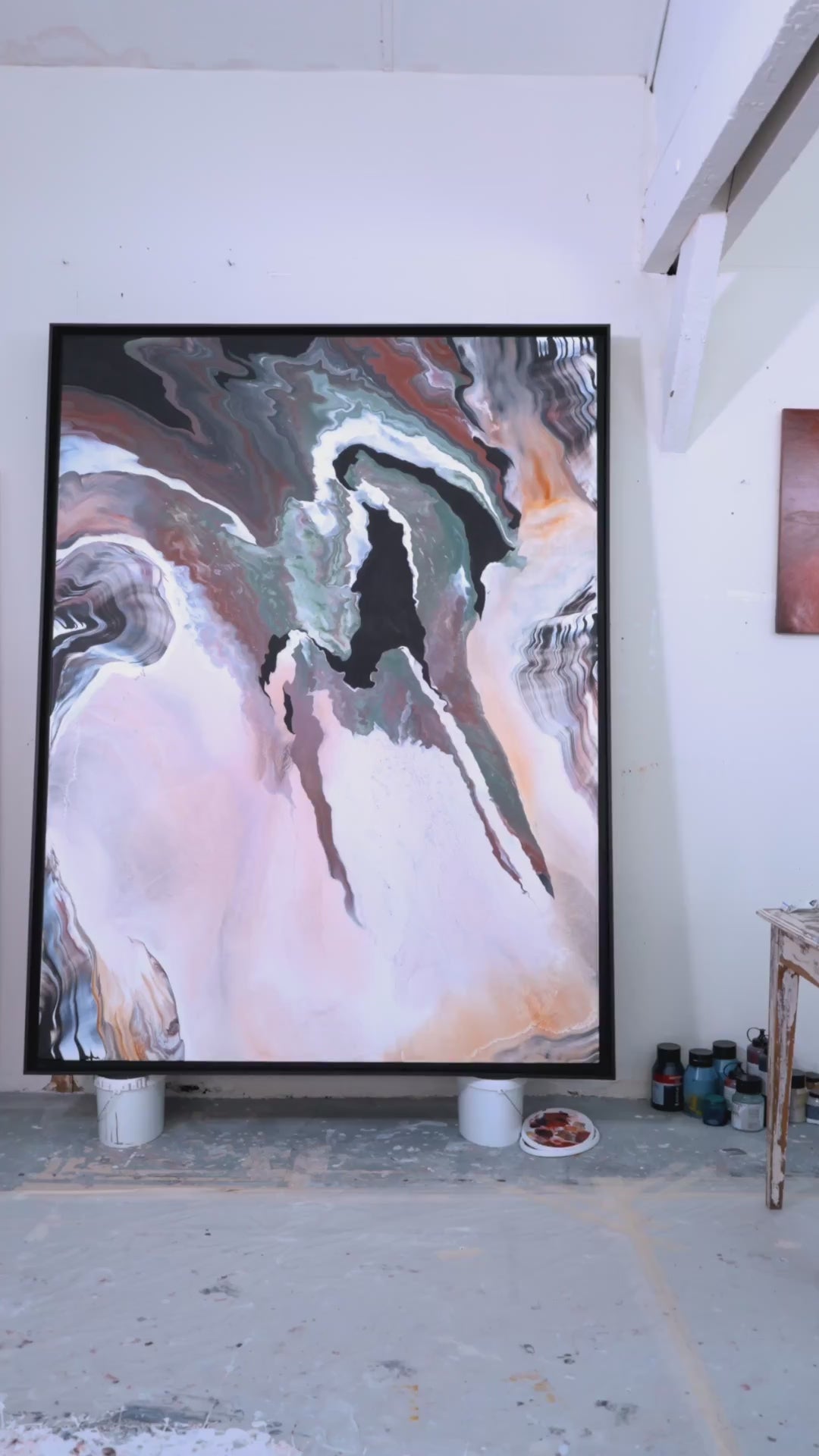 Silvère Jarosson im Atelier, Slow-Shutter-Sequenz für HECHTER PARIS